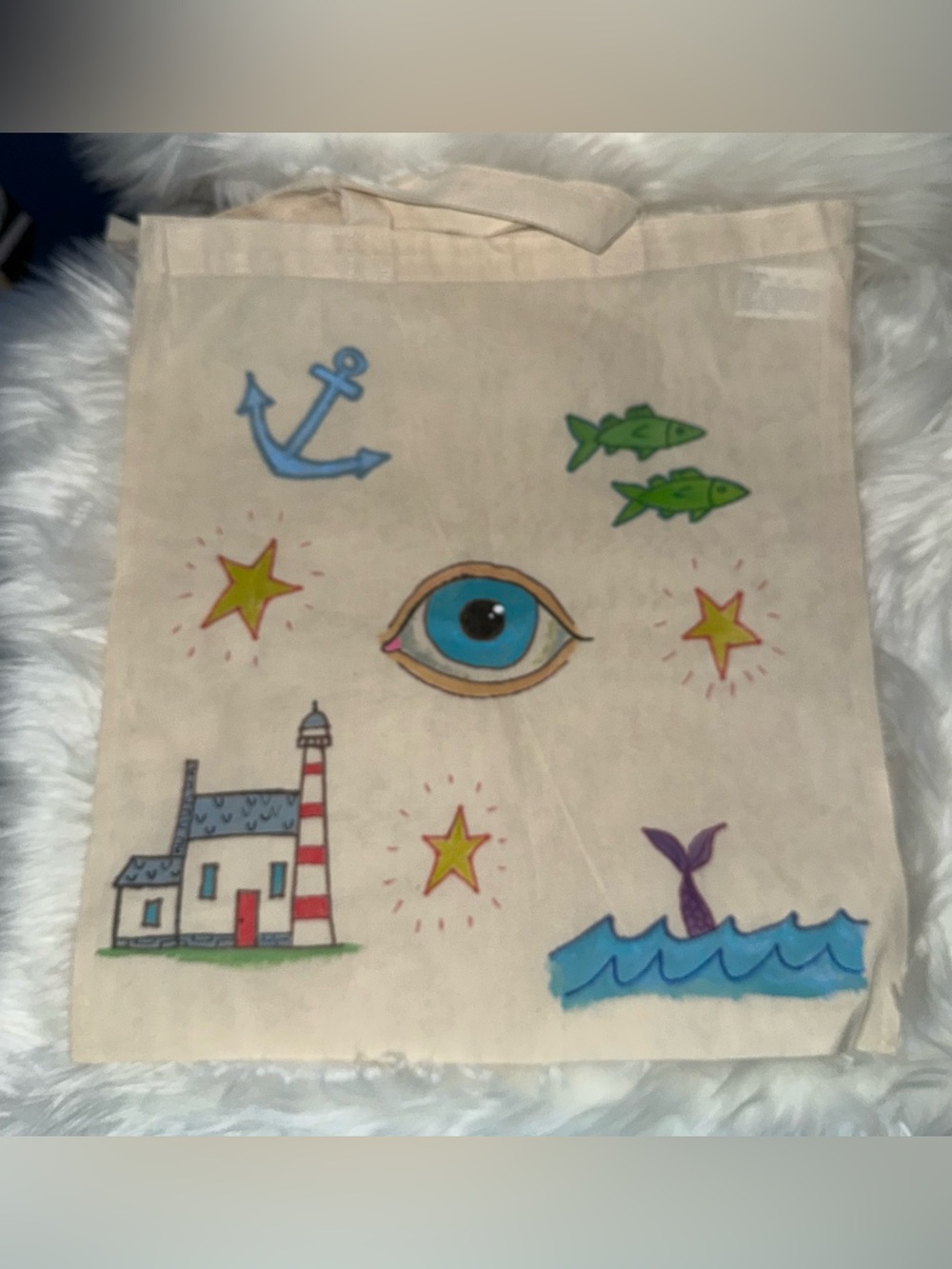 Nautical Tote Bag